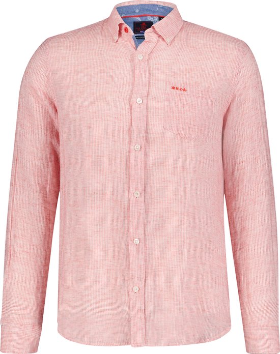 New Zealand Auckland - Chemise Tuke Checkered Pink - Taille L - Coupe regular