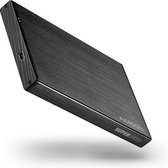 Axagon EE25-XA3 behuizing voor opslagstations 2.5'' HDD-/SSD-behuizing Zwart