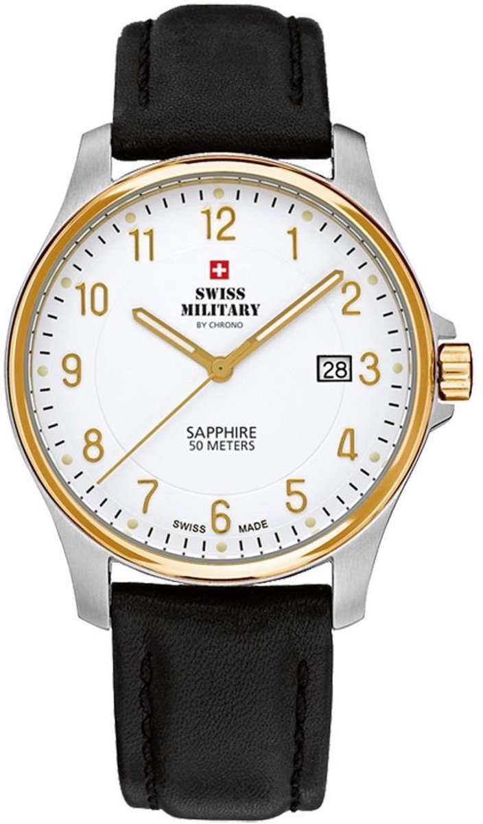 Swiss military SM30137.08 Mannen Quartz horloge
