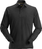 Snickers Rugby shirt - Workwear - 2712 - zwart - maat M