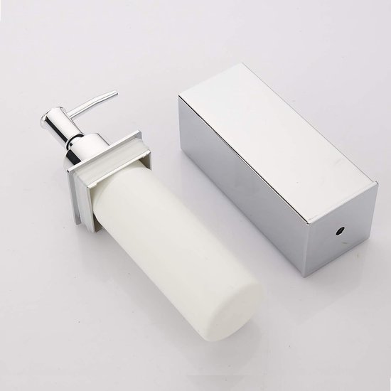 Aan de muur te bevestigen douchegeldispenser - 6 stuks - roestvrij