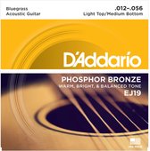 D'Addario A-Git.snaren EJ19 12-56 Phosphor Bronze - Akoestische gitaarsnaren