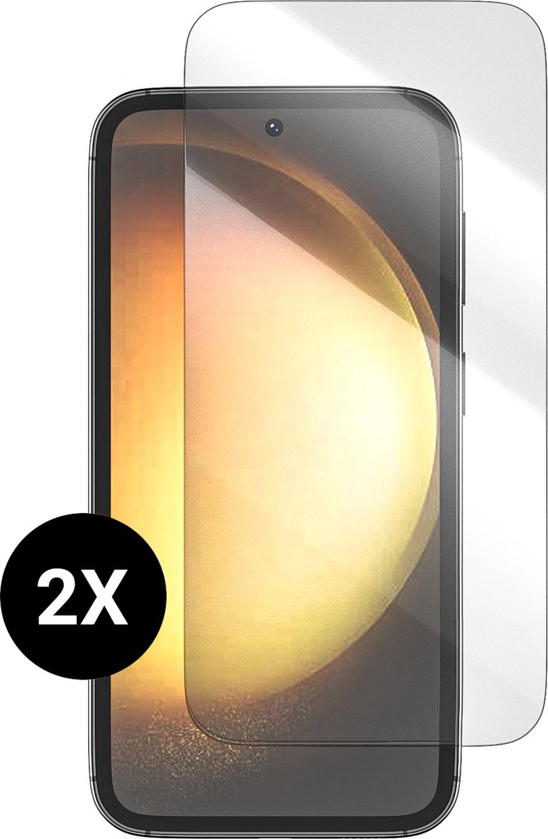 Screenprotector geschikt voor Samsung S23 Plus Screenprotector Glas Gehard Tempered Glass - Screenprotector geschikt voor Samsung Galaxy S23 Plus Screen Protector Screen Cover - Volledig dekkend beschermglas - 2 stuks