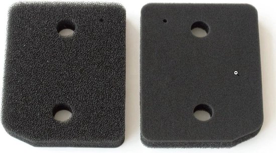 3stuks - Filter spons foam van condensor wasdroger alternatief geschikt voor droger Miele - 210 x 155 x 30 mm - Merkloos