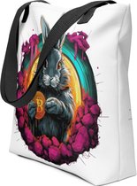 De Bitcoin Rabbit Hole Bitcoin Draagtas| Bitcoin cadeau| Crypto cadeau| Bitcoin Tas| Crypto Tas| Bitcoin Draagtas| Crypto Draagtas| Bitcoin Bag| Crypto Bag| Bitcoin Merch| Crypto Merch