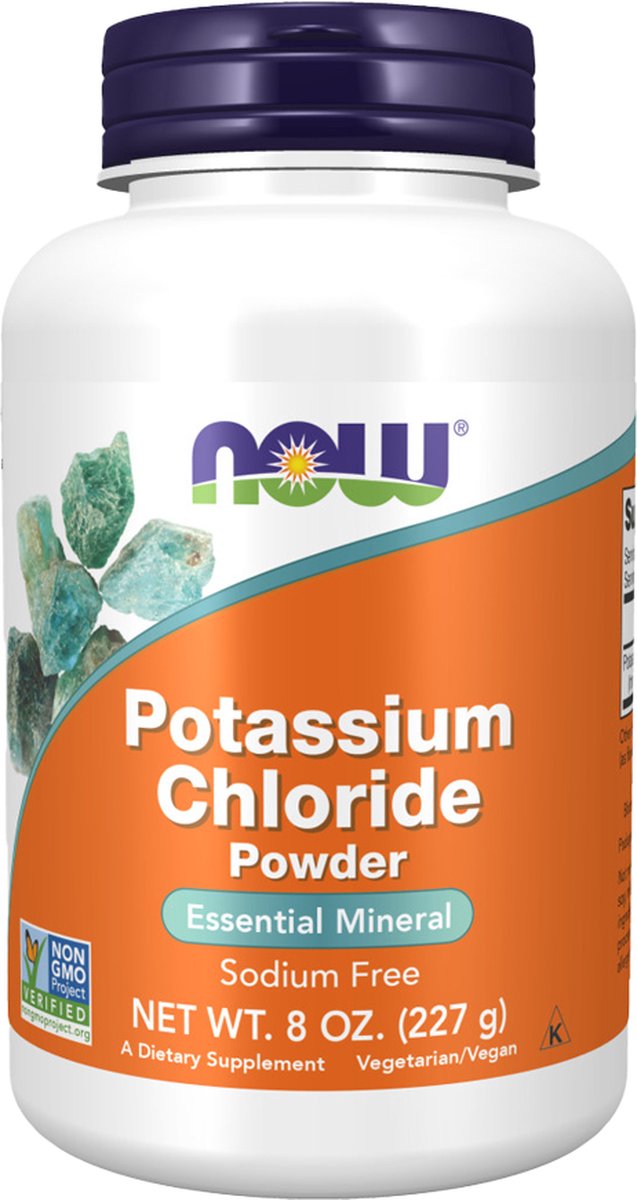 Potassium Chloride Powder 227gr - Now
