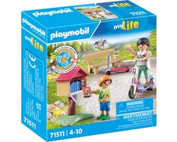 PLAYMOBIL My Life Boekenruil voor boekenwurmen - 71511