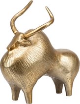 Ornament metaal - ornament Buffalo - ornament goud