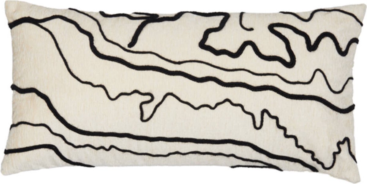 Kussen CASTRO - 60x30x10cm - Bruin