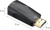 LuxeBass Hdmi Male 15 Pin Female Adapter Audio Kabel