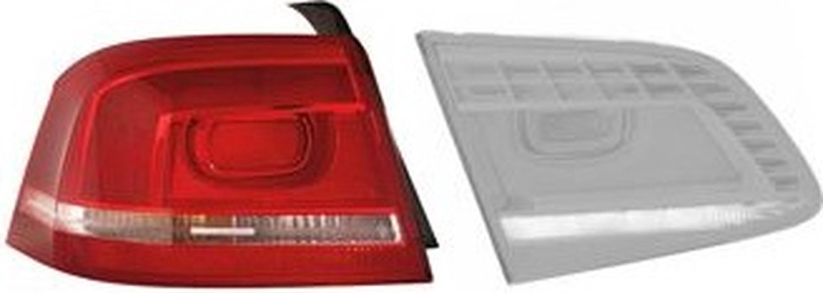VanWezel 5740931 - Verre extérieur feu arrière gauche pour Volkswagen Passat de 11/2010 à 2014