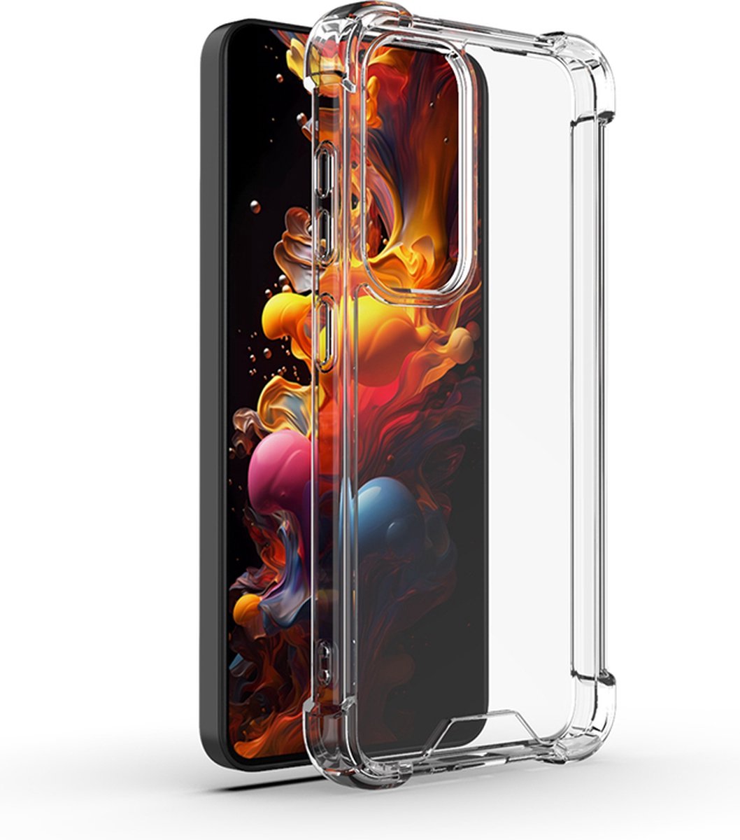Fonu Stevig transparant Geschikt Voor Samsung S24 Plus hoesje