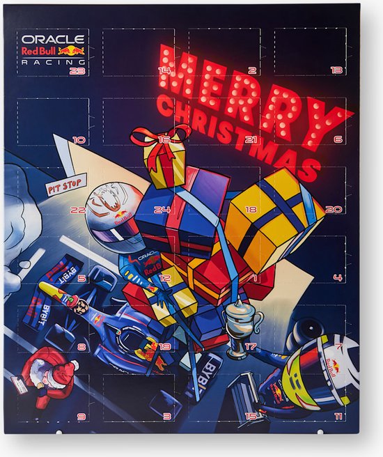 Calendrier de l'Avent Red Bull Racing - Max Verstappen - Formule 1 - Noël |  bol