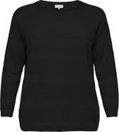 ONLY CARMAKOMA CARAIRPLAIN L/S PULLOVER KNT NOOS Dames Trui - Maat S