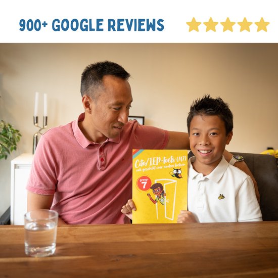 Cito Leerling in Beeld -IEP Midden Groep 7 (M7) Oefenboek - Afgestemd op Leerling in Beeld (Cito), IEP-toets, Route 8 - Wijzer over de Basisschool