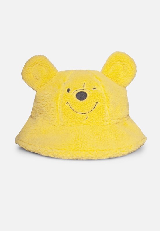 Disney Winnie The Pooh - Teddy Novelty Bucket hat / Vissershoed - Geel
