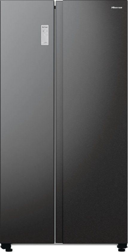 Hisense RS711N4AFE – Amerikaanse koelkast – Energielabel E – 550L – No-Frost – Freezer Convert – Fast Freeze – Zwart – 38dB – LED-display