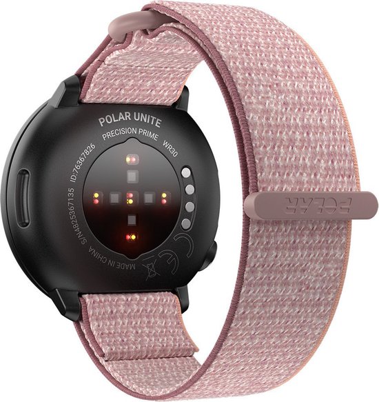 Polar Unite Fitnesshorloge en -tracker -  Zwart - Hook&Loop - M-L