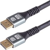 Nuvance - Displayport Kabel - 2 Meter Display Kabel - tot 32.4GBps - 8K Ultra HD - voor TV, Computer, Monitor, Projector