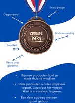 Akyol - coolste papa medaille bronskleuring - Papa - familie - cadeau