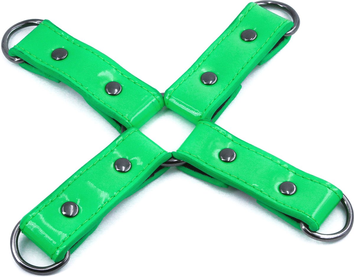 Goedkoopste Bondageset Electra Hog Tie Groen