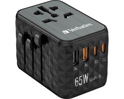 Verbatim UTA-05 GaN III Universele Travel Adapter