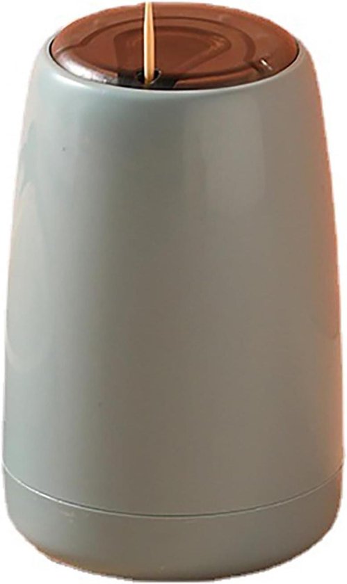 Zwaar Verchroomde Tandenstokerhouder - Hygiënische Dispenser Met Deksel 12 4 5 4 Cm