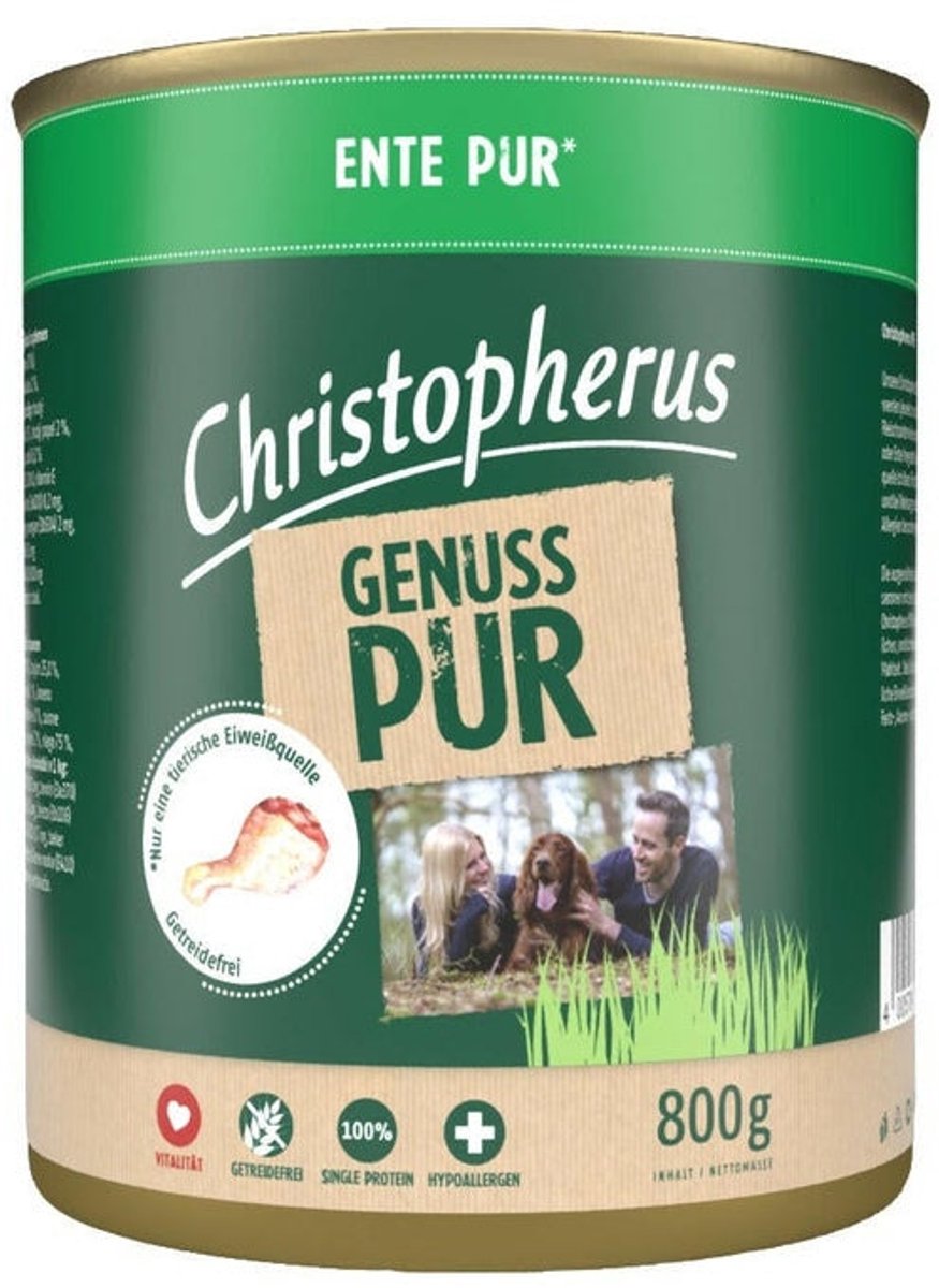 Christopherus Pur 6x800g - Eend