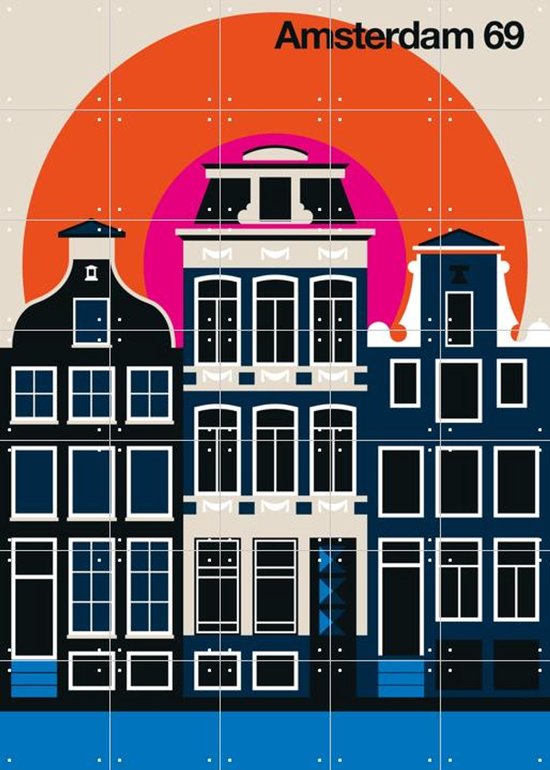 IXXI Amsterdam 69 - Décoration murale - 140 x 100 cm