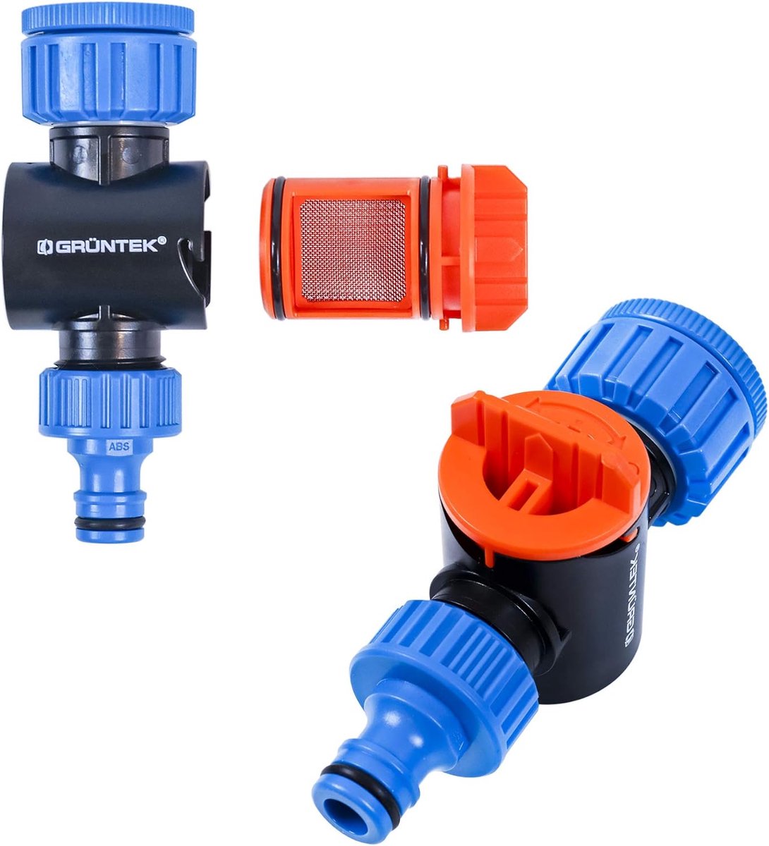Leidingwaterfilter voor Tuin en Irrigatie - Roestvrijstalen Snelfilter