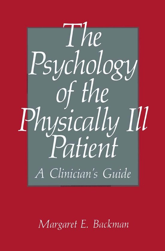 The Psychology of the Physically Ill Patient - cover