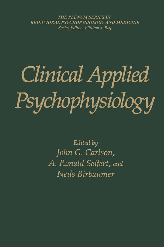 Clinical Applied Psychophysiology - cover