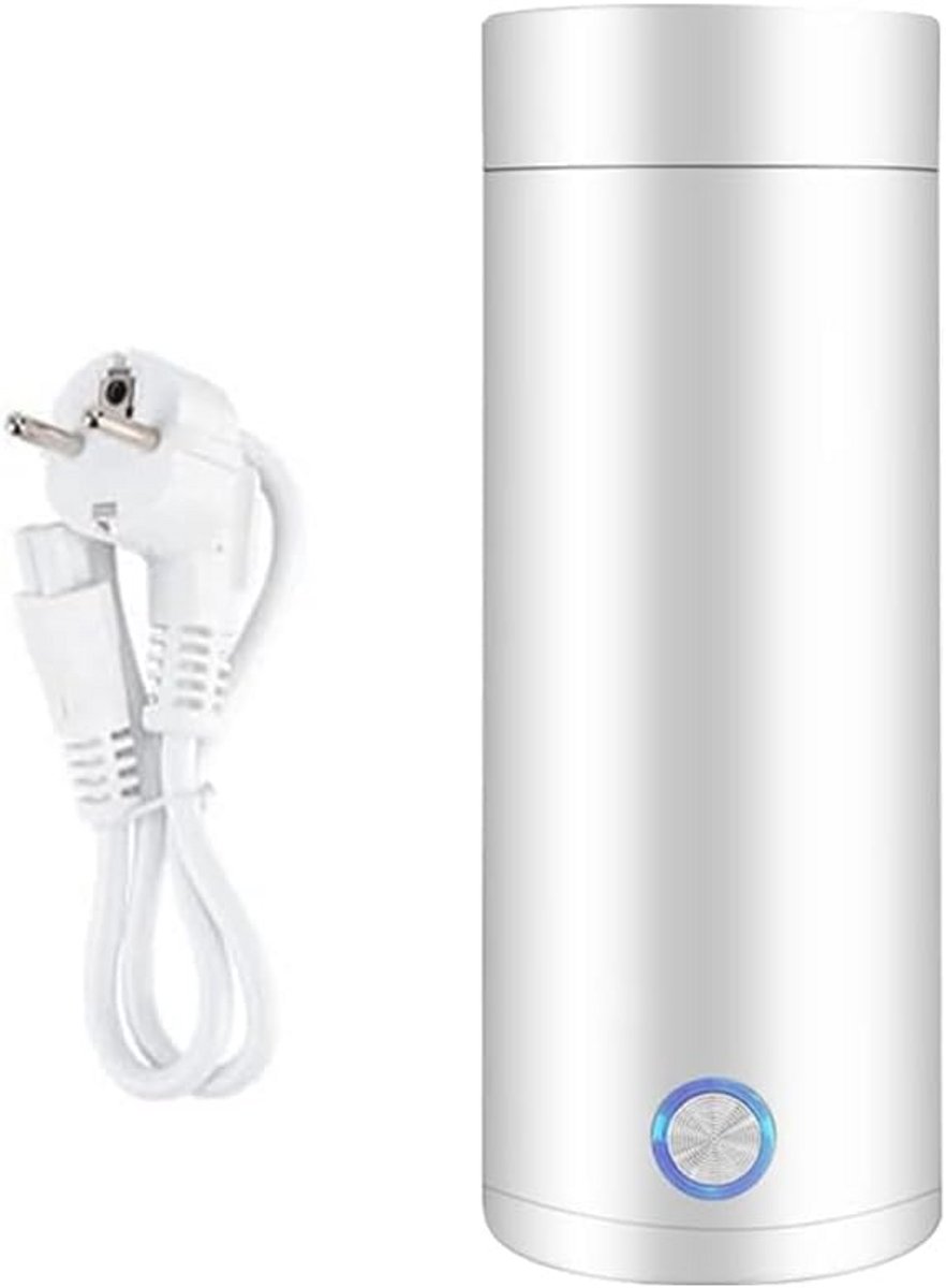 Draagbare elektrische waterkoker - 400 ml, snel koken, ideaal voor reizen en kamperen