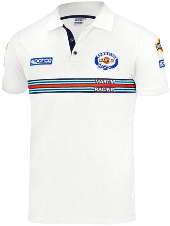 Sparco Polo Martini Racing Replica - wit / s van Sparco — afbeelding 5