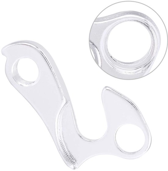 07 Aluminium Achterderailleur Hanger Vervanging, Derailleur Tail Hook Drop Out Adapter Mountainbike
