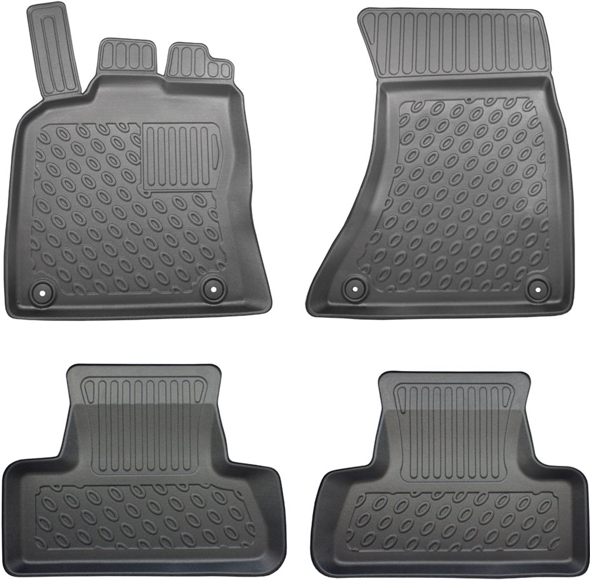Rubbermatten Audi Q5 2008-2016 - 3D Schaalmatten