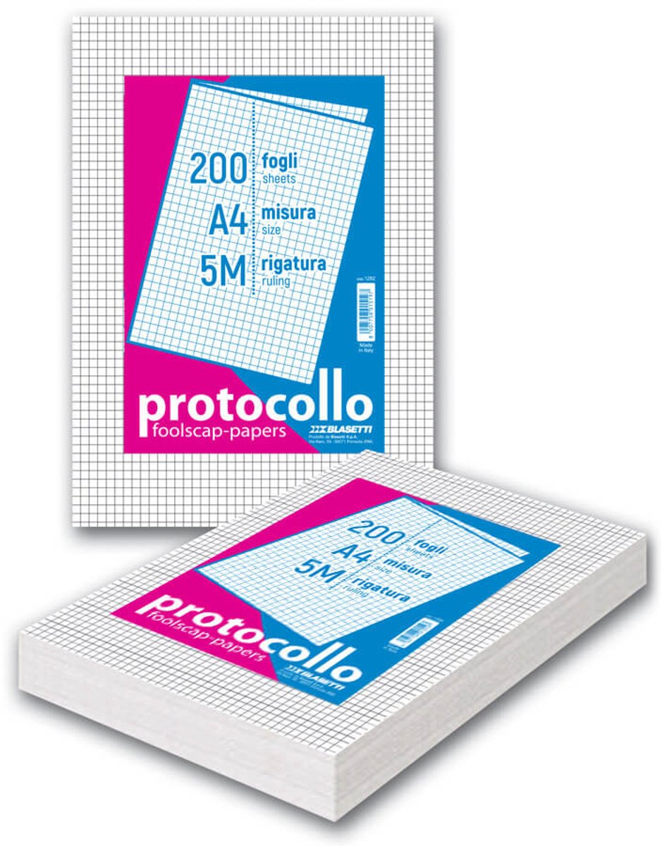 Blasetti 1286 papier voor inkjetprinter A4 (210x297 mm) 20 vel Wit