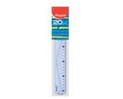 Maped liniaal Geometric 20 cm transparant