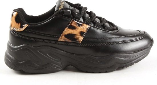 Dames Veterschoenen Bjorn Borg X310 Low Zwart - Maat 37 | bol.com