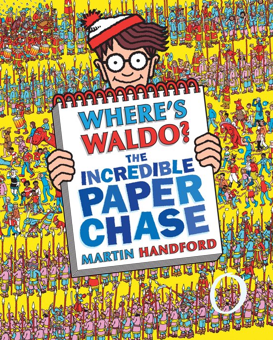Where's Waldo?- Where's Waldo? The Incredible Paper Chase - cover