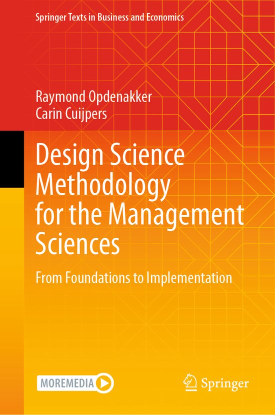 Springer Texts in Business and Economics- Design Science Met ... - cover