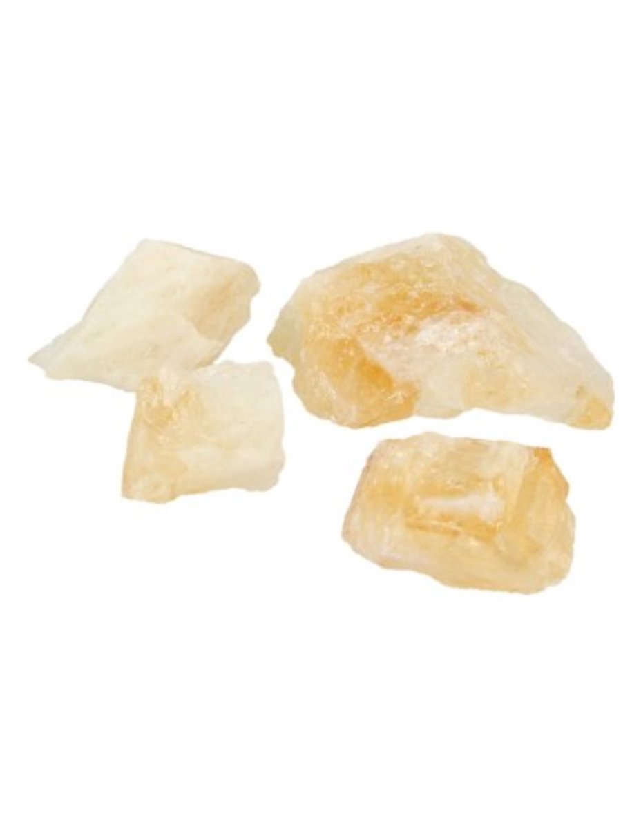 Ruben Robijn Citrien 250 gr. ruwe puntjes (verhit) Geel