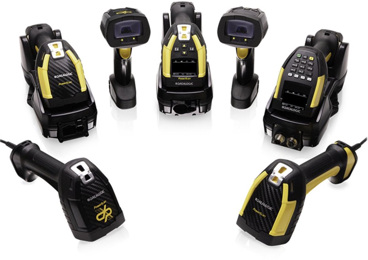 Datalogic PowerScan PBT9600 DPX, BT, 2D, DPM, BT, multi-IF, kit (RS232), RB, black, yellow