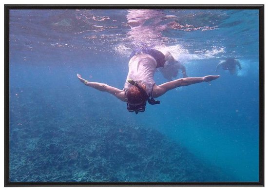 Cadre Photo Aurora Votre Décoration - 42x59,4cm - Zwart - A2