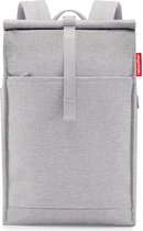 Reisenthel Urban Rolltop Rugzak - Laptopvak - 16L - Twist Sky Rose Grijs