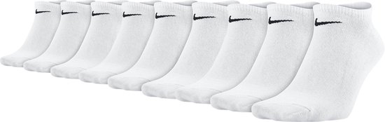 CHAUSSETTES 9 paires de chaussettes de sport Nike invisibles noires/blanches/multicolores SX7678