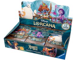 Pokemon disney lorcana: azurite sea booster box