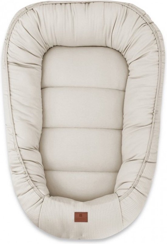 Babynestje Cozy van Zacht Jersey Beige – Luxe Comfort voor je Baby