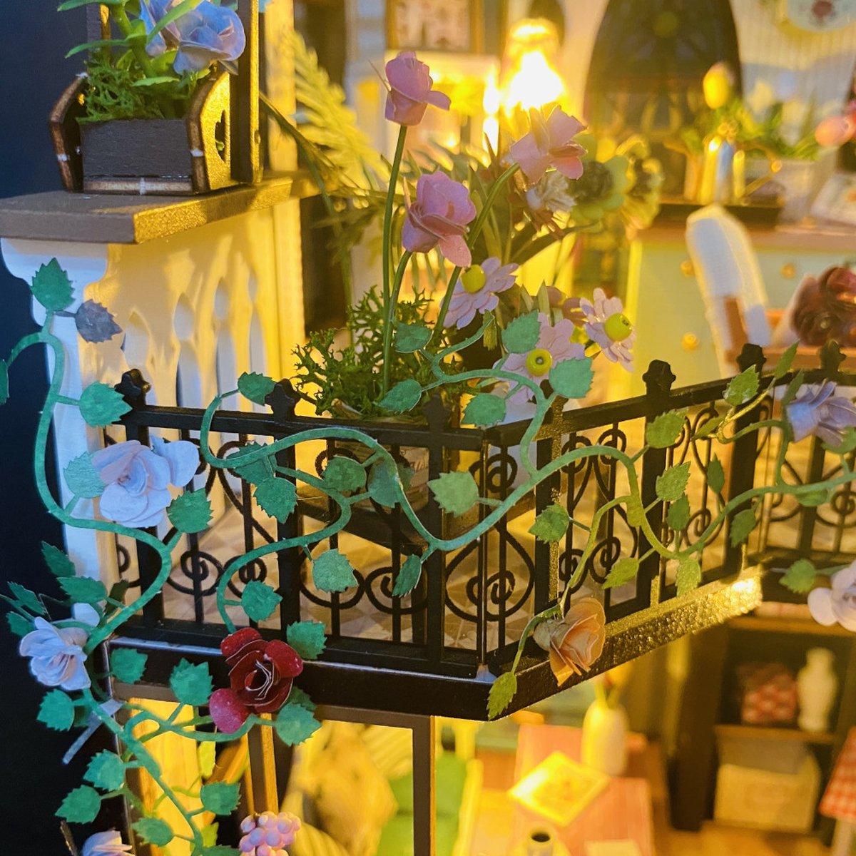Miniatuur Bouwpakket M - Botanical Garden - DIY Bouwpakket - Kinderen en Volwassenen - Crafts&Co — afbeelding 11