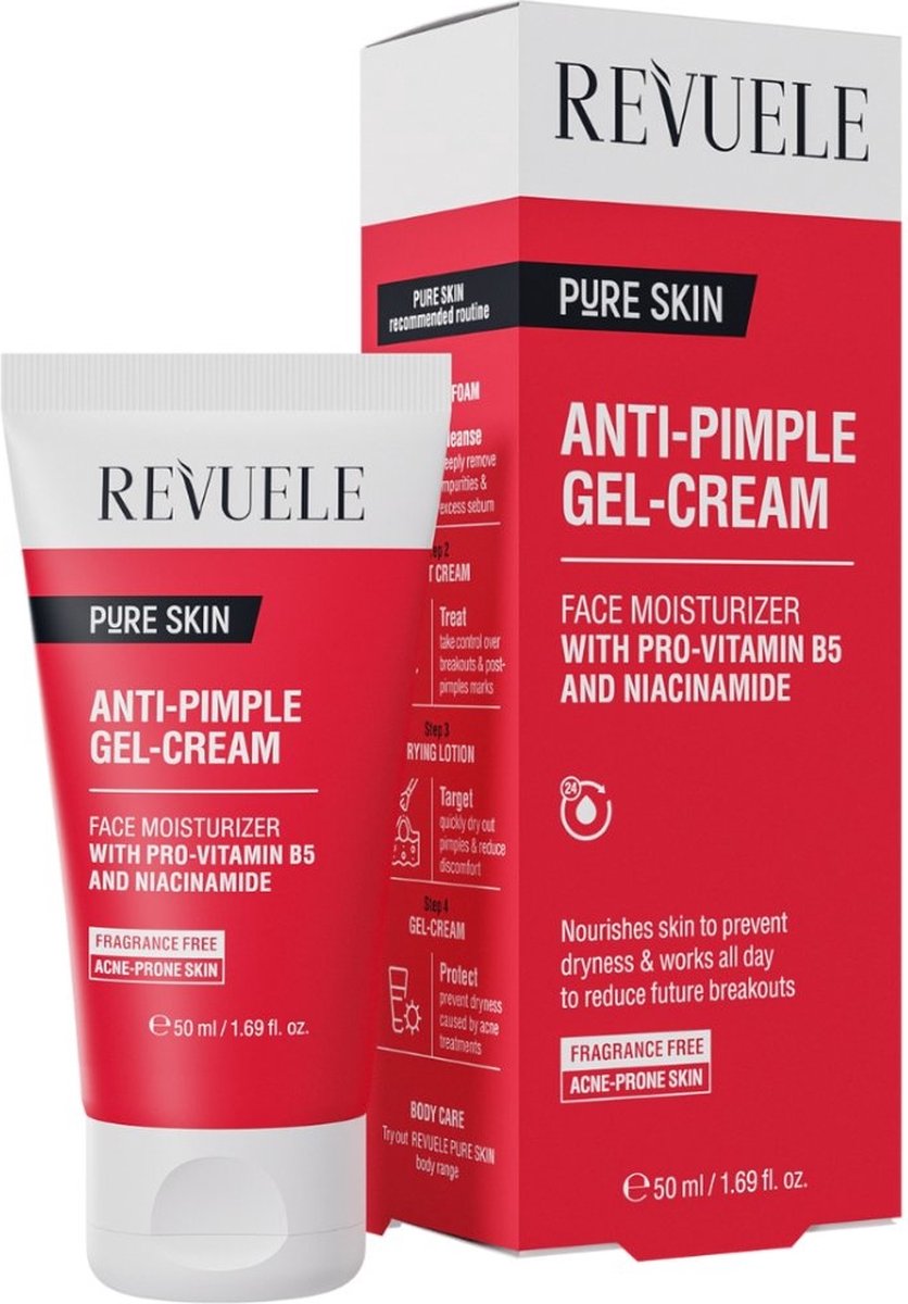 Revuele - Pure Skin Anti-Pimple Gel-Cream - 50ml